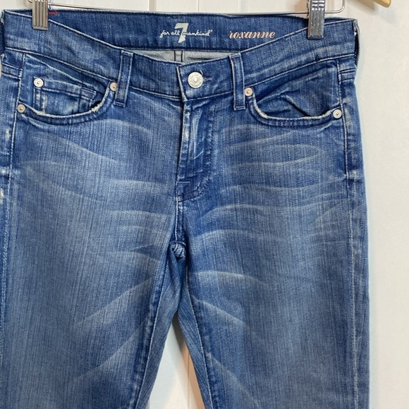 7 For All Mankind | Roxanne  Women's Blue Jeans - 27 - Picture 3 of 8